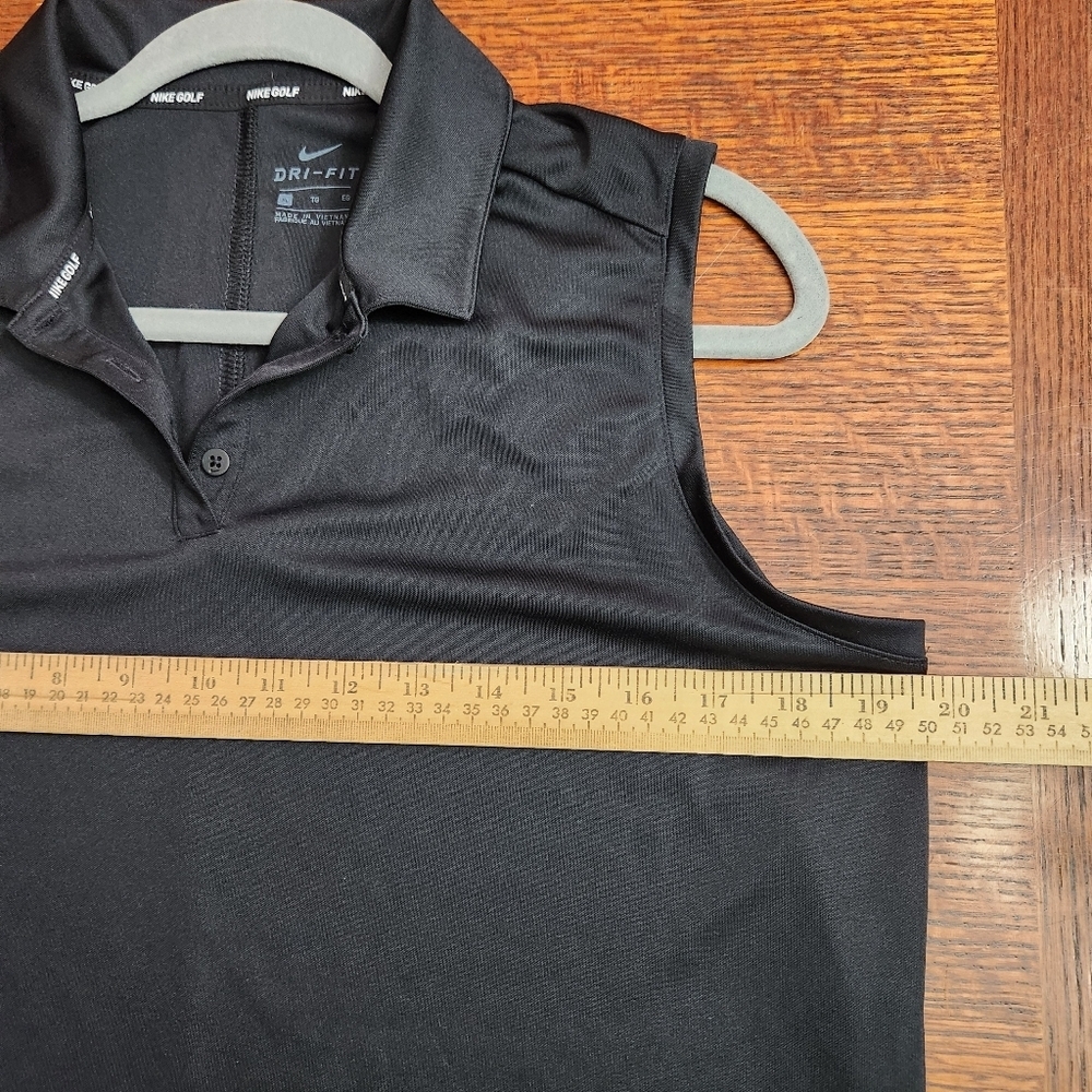 Nike Golf Women’s Black Tank Top Polo Shirt Size XL EUC dri fit - Picture 7 of 9